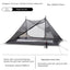 ASTA GEAR Yun Chuan double-sided silicon-coated double A pyramid 15D nylon rodless camping hiking outdoor ultralight tent - Slobuy