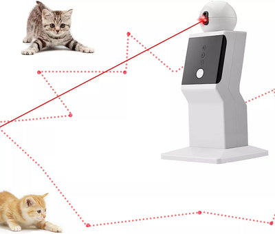 ATUBAN Cat Laser Toy Automatic,Random Moving Interactive Laser Cat Toy for Indoor Cats,Kittens,Dogs,Cat Red Dot Exercising Toy - Slobuy
