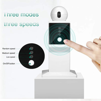 ATUBAN Cat Laser Toy Automatic,Random Moving Interactive Laser Cat Toy for Indoor Cats,Kittens,Dogs,Cat Red Dot Exercising Toy - Slobuy