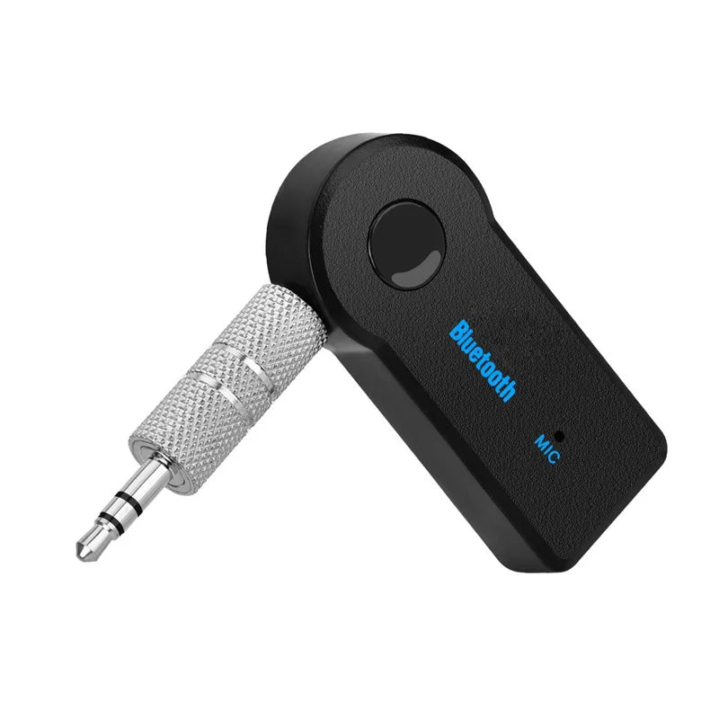 AUX Car Bluetooth Receiver,3.5mm Socket  5.0 Wireless Bluetooth Adapter,Audio Converter Mobile Phone Hands-Free Stereo - Slobuy