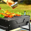 A Folding Zibo Barbecue Stove Barbecue Frame Outdoor Portable Barbecue Stove Household Charcoal Carbon Barbecue Stove BBQ Solid - Slobuy