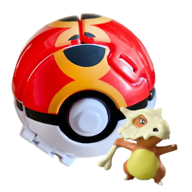 Aниме Pokemon Pikachu Mewtwo Action Figure Explode Ball Game Elf Ball Model Anime Figure Doll Toys For Pokémon Children Toy Gift - Slobuy