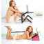 Adjustable Laptop Desk Stand Cooler fan Portable Ergonomic Lapdesk For Bed Sofa PC Notebook Table Desk With Mouse Pad Aluminum - Slobuy