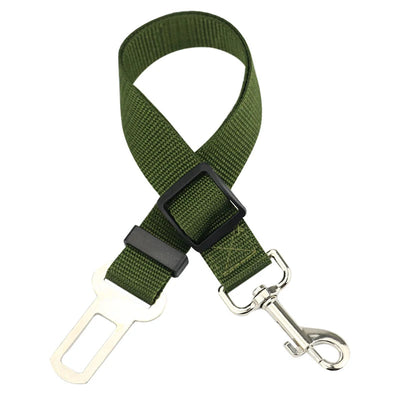 Adjustable Pet Cat Dog Car Seat  Belt Pet Seat Vehicle Dog Harness Lead Clip Safety Lever Traction Dog Collars Dog Accessoires - Slobuy