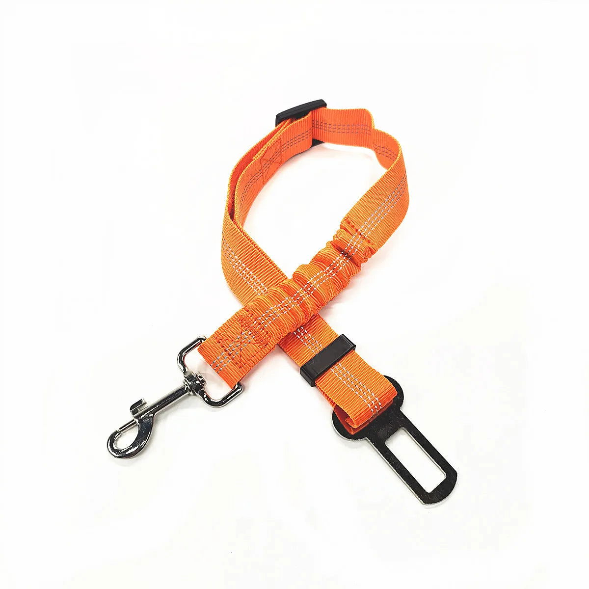 Adjustable Pet Cat Dog Car Seat  Belt Pet Seat Vehicle Dog Harness Lead Clip Safety Lever Traction Dog Collars Dog Accessoires - Slobuy