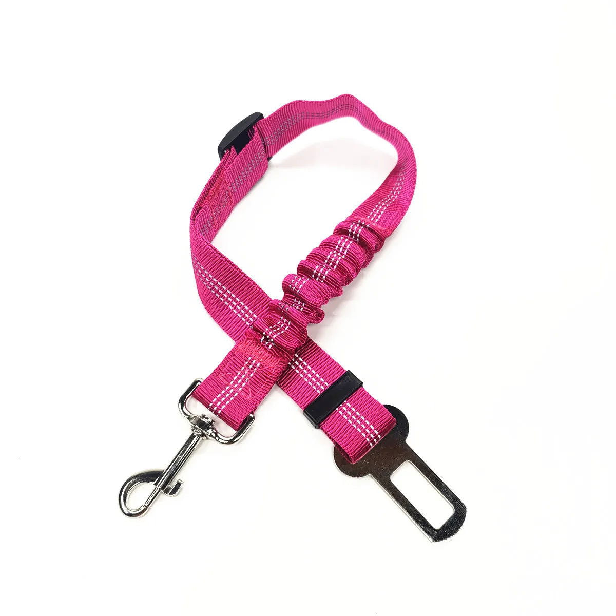 Adjustable Pet Cat Dog Car Seat  Belt Pet Seat Vehicle Dog Harness Lead Clip Safety Lever Traction Dog Collars Dog Accessoires - Slobuy