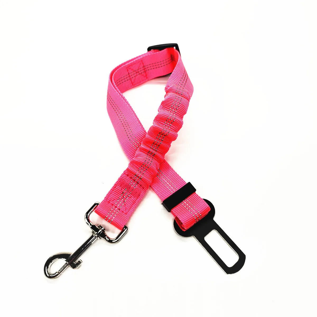 Adjustable Pet Cat Dog Car Seat  Belt Pet Seat Vehicle Dog Harness Lead Clip Safety Lever Traction Dog Collars Dog Accessoires - Slobuy