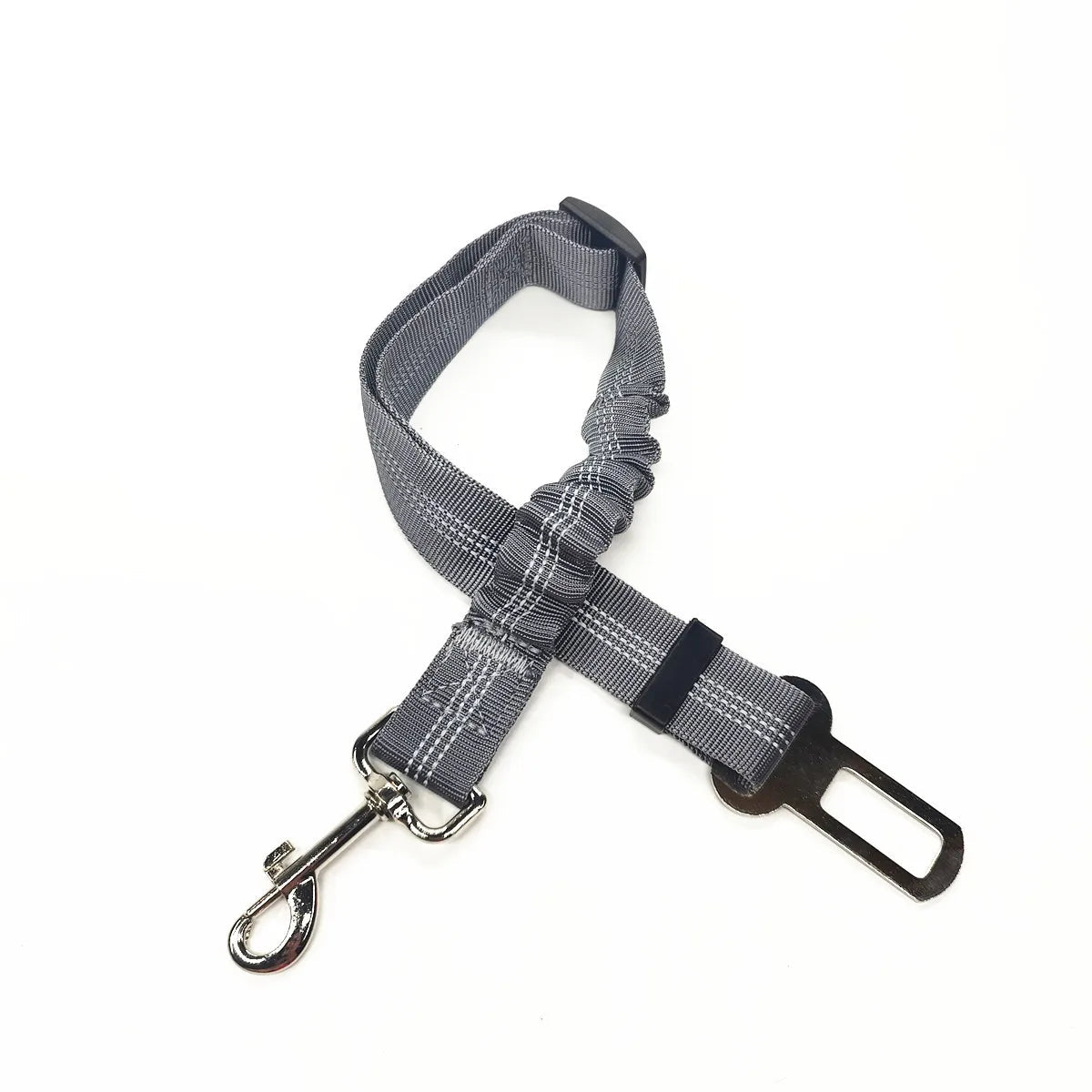 Adjustable Pet Cat Dog Car Seat  Belt Pet Seat Vehicle Dog Harness Lead Clip Safety Lever Traction Dog Collars Dog Accessoires - Slobuy