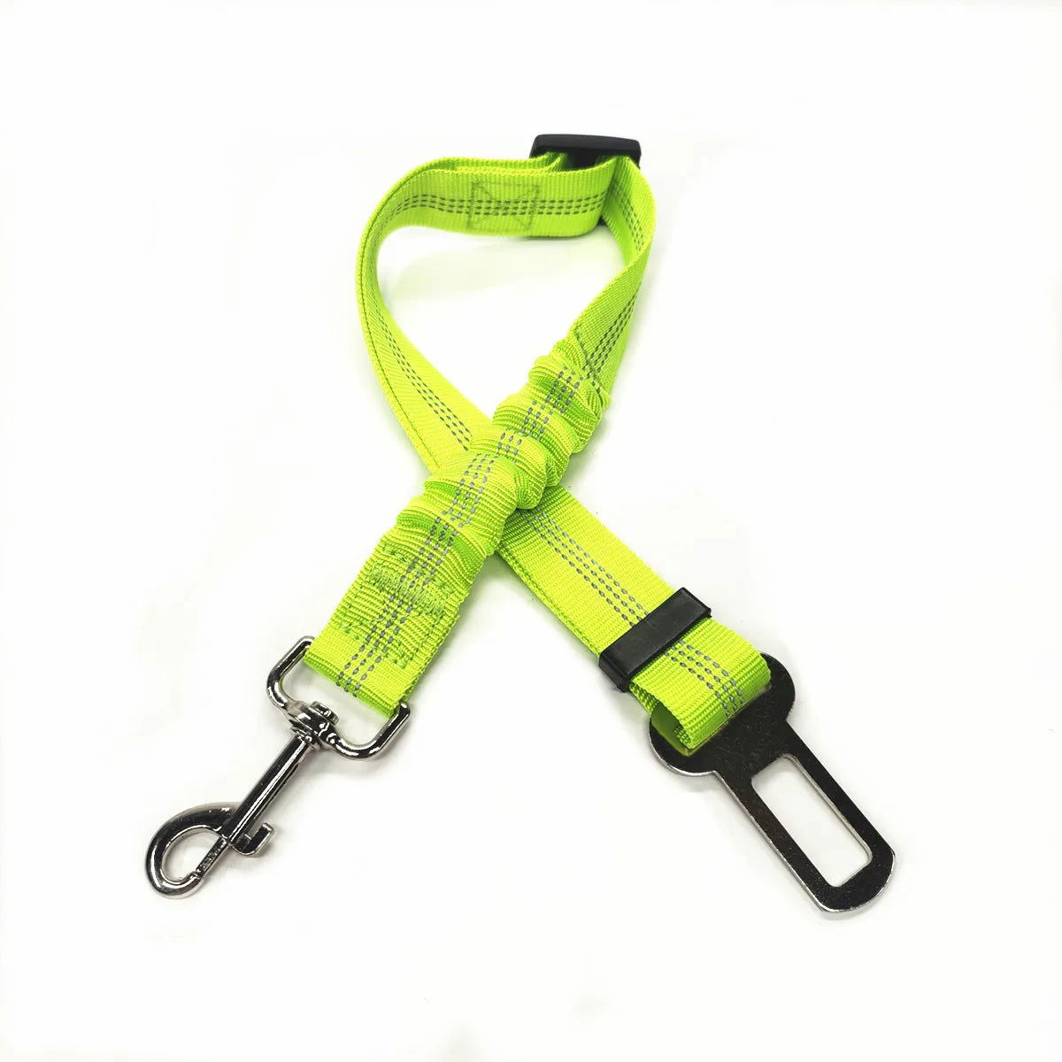 Adjustable Pet Cat Dog Car Seat  Belt Pet Seat Vehicle Dog Harness Lead Clip Safety Lever Traction Dog Collars Dog Accessoires - Slobuy