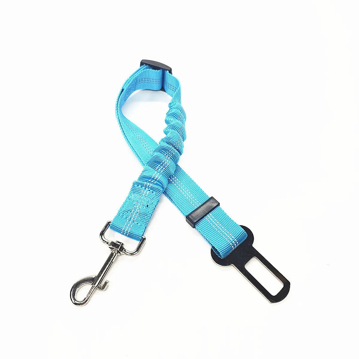 Adjustable Pet Cat Dog Car Seat  Belt Pet Seat Vehicle Dog Harness Lead Clip Safety Lever Traction Dog Collars Dog Accessoires - Slobuy