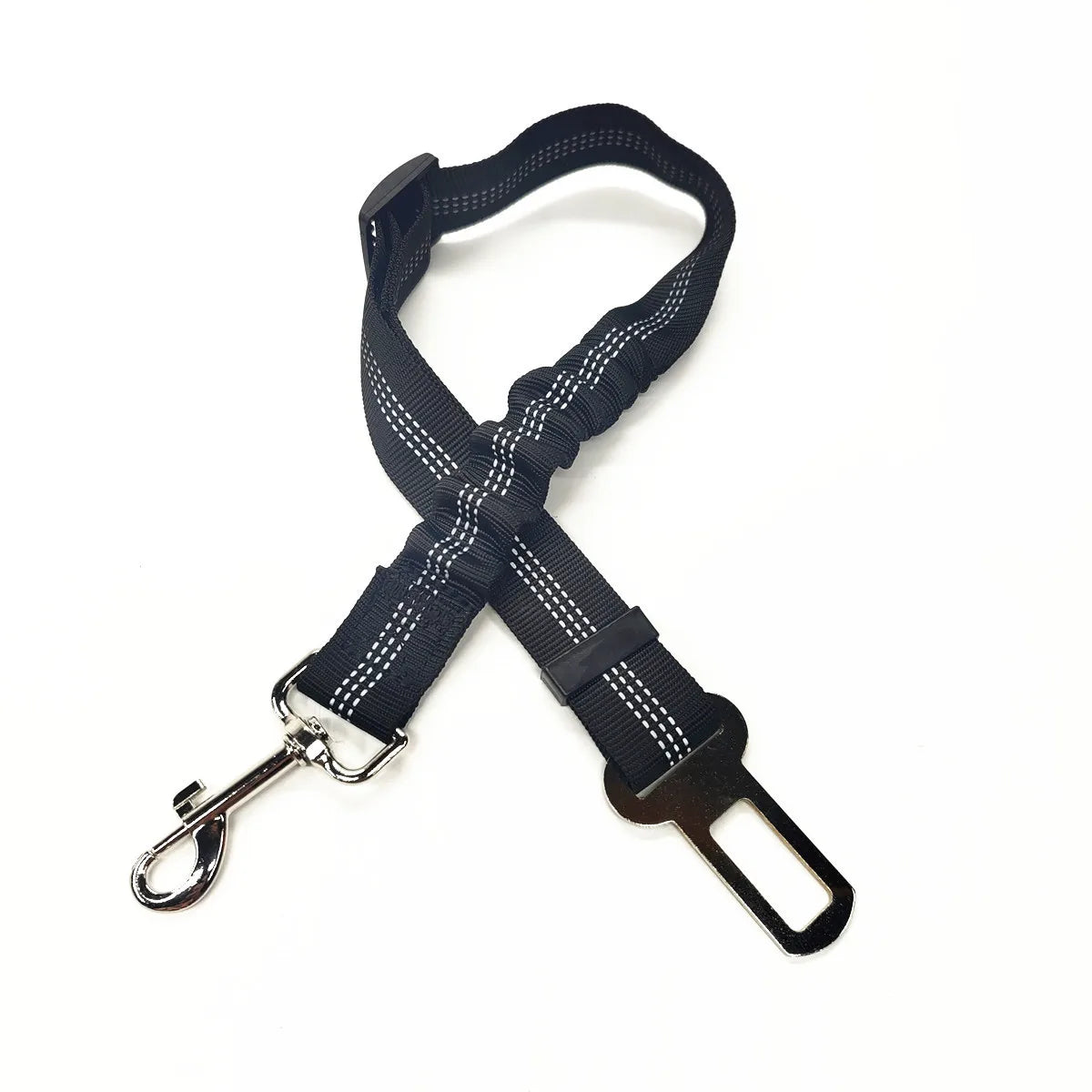 Adjustable Pet Cat Dog Car Seat  Belt Pet Seat Vehicle Dog Harness Lead Clip Safety Lever Traction Dog Collars Dog Accessoires - Slobuy