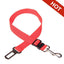 Adjustable Pet Cat Dog Car Seat  Belt Pet Seat Vehicle Dog Harness Lead Clip Safety Lever Traction Dog Collars Dog Accessoires - Slobuy