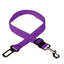 Adjustable Pet Cat Dog Car Seat  Belt Pet Seat Vehicle Dog Harness Lead Clip Safety Lever Traction Dog Collars Dog Accessoires - Slobuy