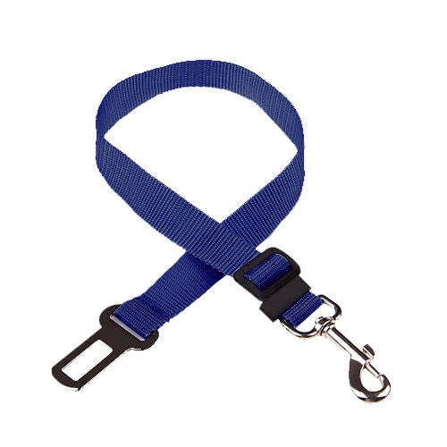 Adjustable Pet Cat Dog Car Seat  Belt Pet Seat Vehicle Dog Harness Lead Clip Safety Lever Traction Dog Collars Dog Accessoires - Slobuy