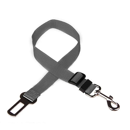 Adjustable Pet Cat Dog Car Seat  Belt Pet Seat Vehicle Dog Harness Lead Clip Safety Lever Traction Dog Collars Dog Accessoires - Slobuy
