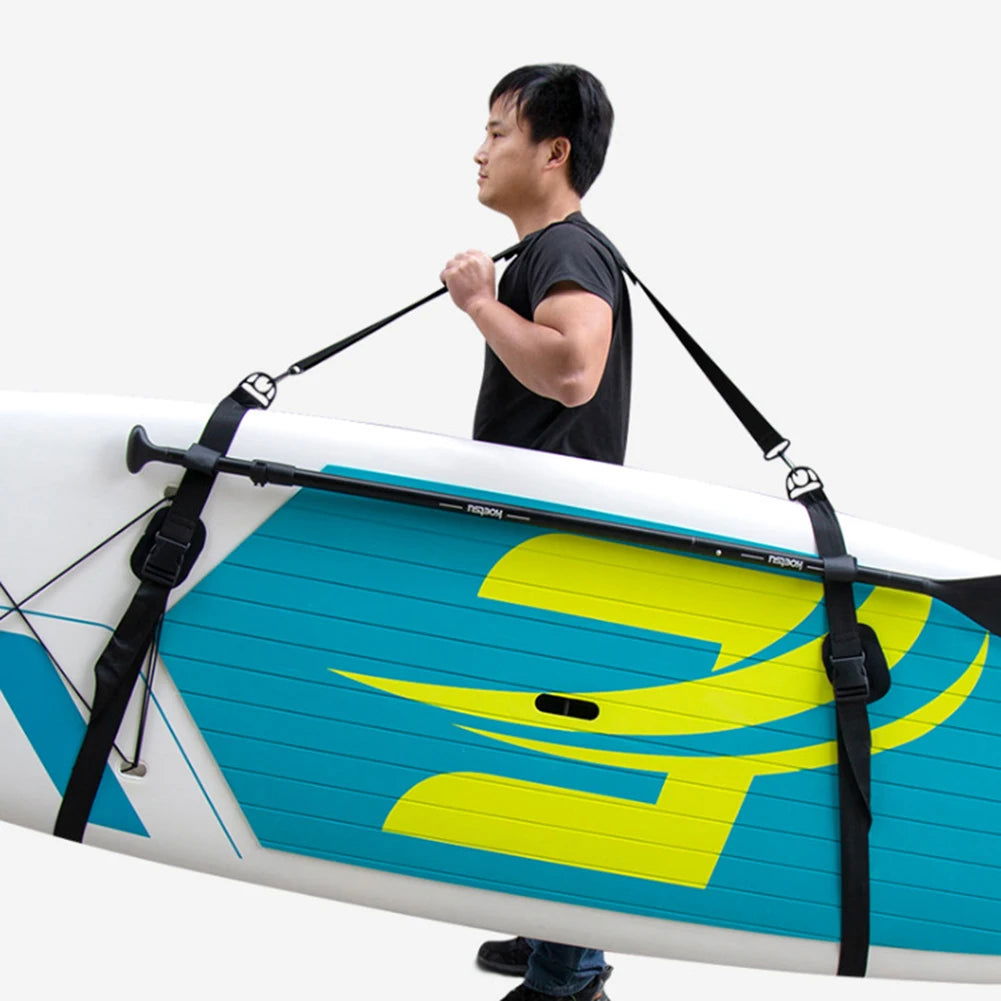 Adjustable Surfboard Shoulder Strap Carry Sling Stand Up Paddleboard Sup Board Surf Fins Paddle Wakeboard Surfing Kayak Tool New - Slobuy