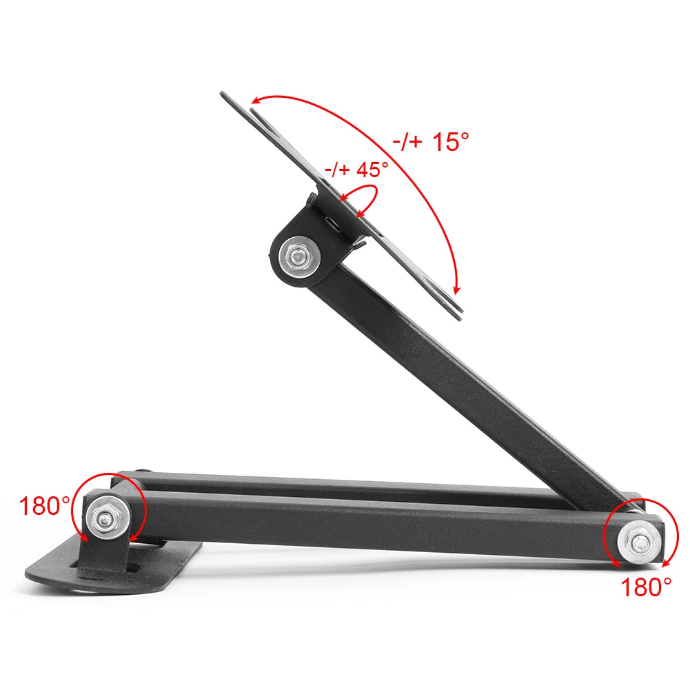 Adjustable TV Bracket Foldable Cold Rolled Steel Sheet Universal 17-32 inch TV Monitor Wall Mount Holder Multi-function Hanger - Slobuy