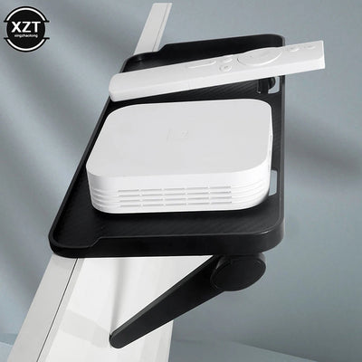 Adjustable TV Screen Top Shelf Computer Monitor Desktop Screen Top Storage Rack TV Media Box Router Shelf Rack Home Organizer - Slobuy