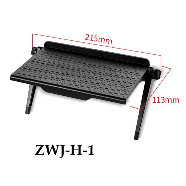 Adjustable TV Screen Top Shelf Display Shelf Computer Monitor Riser Desktop Stand TV Rack TV Top Monitors Simple Bracket - Slobuy