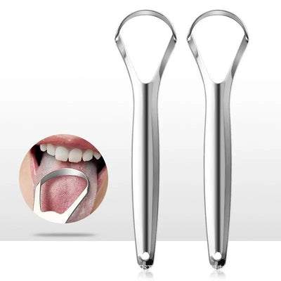 Adult Silicone Tongue Scraper Tongue Cleaner Remove Halitosis Tongue Coating Oral Care Tongue Scraping Brush Oral Care Tool - Slobuy
