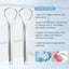 Adult Silicone Tongue Scraper Tongue Cleaner Remove Halitosis Tongue Coating Oral Care Tongue Scraping Brush Oral Care Tool - Slobuy