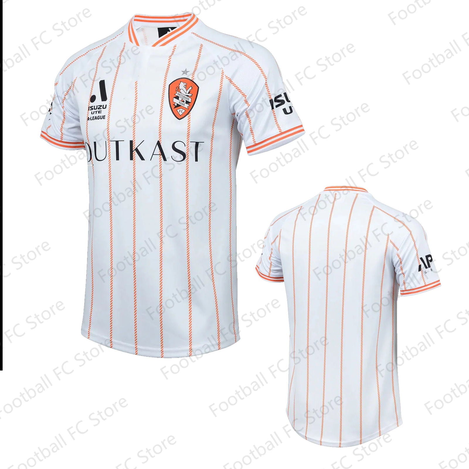 2024 New Arrival Summer Australia Brisbane Roar Soccer Home Jersey Training Shirts Oversized Cartoon Tops Kids/Adults Jersey - Slobuy