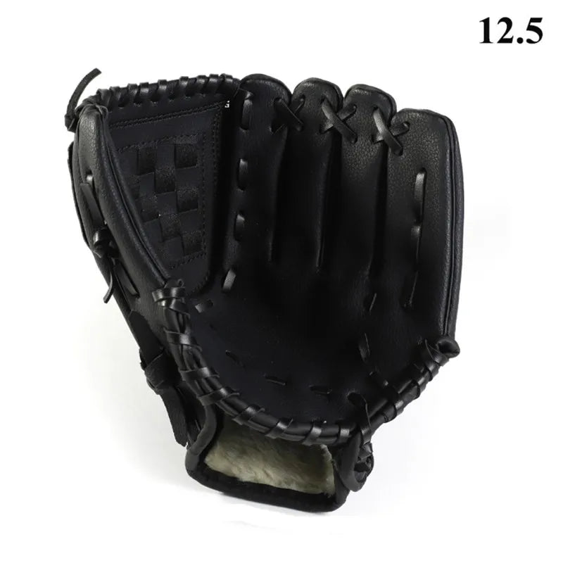 Outdoor Sport Baseball Glove Size 10.5/11.5/12.5 Left Hand For Kids/Adults Man Woman Training Softball Practice Equipment - Slobuy