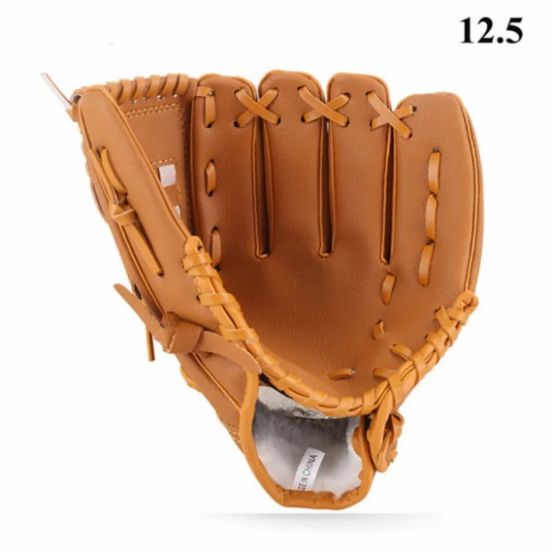 Outdoor Sport Baseball Glove Size 10.5/11.5/12.5 Left Hand For Kids/Adults Man Woman Training Softball Practice Equipment - Slobuy