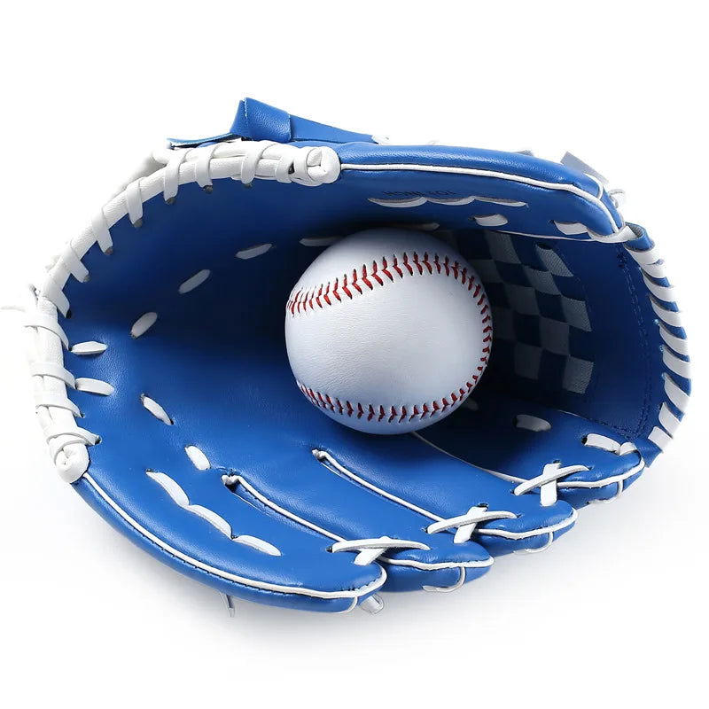 Outdoor Sports Baseball Glove Softball Practice Equipment 9.5/10.5/11.5/12.5 Inch Left Hand for Kids/Adults Men Women Training - Slobuy