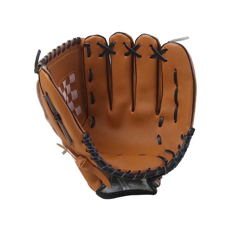 Outdoor Sports Baseball Glove Softball Practice Equipment 9.5/10.5/11.5/12.5 Inch Left Hand for Kids/Adults Men Women Training - Slobuy