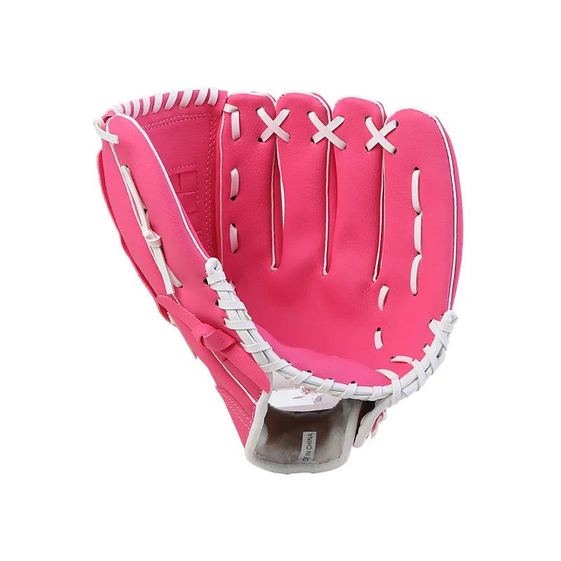 Outdoor Sports Baseball Glove Softball Practice Equipment 9.5/10.5/11.5/12.5 Inch Left Hand for Kids/Adults Men Women Training - Slobuy