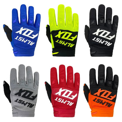 Age 6-12 Years Old Kids Full Finger MX Defend Riding Bicycle Gloves Racing Motocross Guantes Mountain Motorcycle Children Gloves - Slobuy