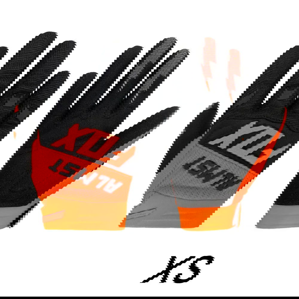 Age 6-12 Years Old Kids Full Finger MX Defend Riding Bicycle Gloves Racing Motocross Guantes Mountain Motorcycle Children Gloves - Slobuy