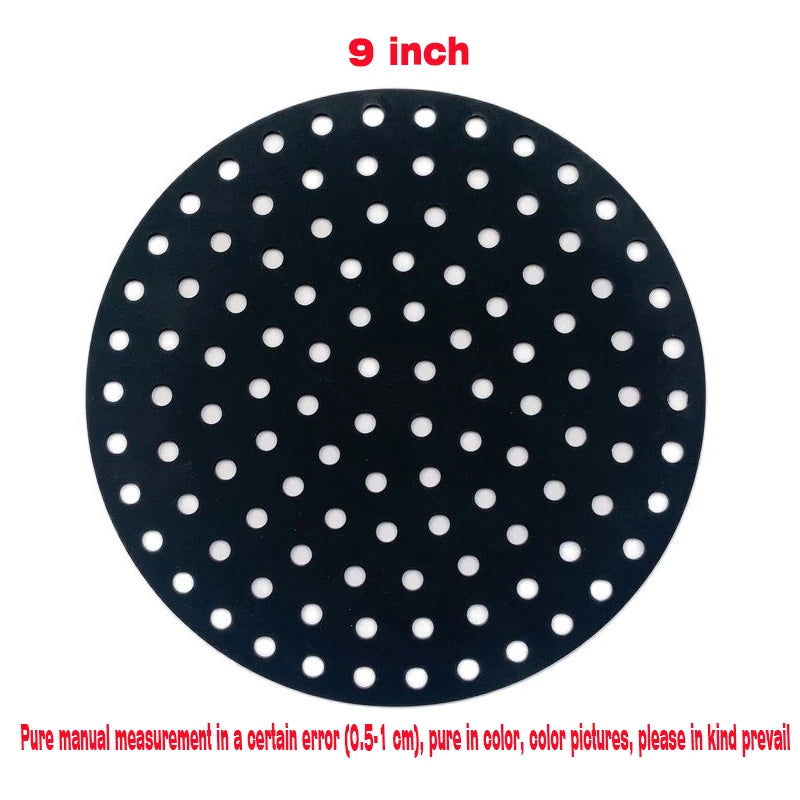 Air Fryer Silicone Mat Kitchen Accessories Non-stick Baking Mat Pastry Tools Accessories Bakeware Oil Mats Cake Grilled Saucer - Slobuy