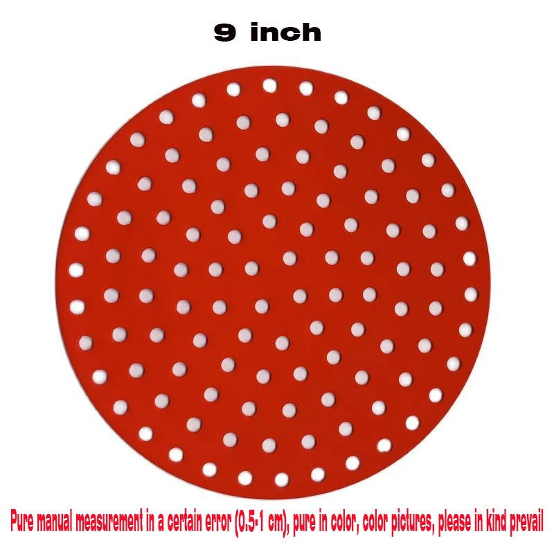 Air Fryer Silicone Mat Kitchen Accessories Non-stick Baking Mat Pastry Tools Accessories Bakeware Oil Mats Cake Grilled Saucer - Slobuy