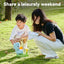 Air Rocket Launcher Toy Outdoor Soaring Rocket Flying Disc Flying Saucer Foot Launcher Kids Jump Sport Games Toys for Children - Slobuy