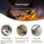 All-Steel Hardened Hollow Hoe Handheld Weeding Rake Planting Vegetables Farm Garden Agriculture Weeding Too - Slobuy