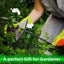 All-Steel Hardened Hollow Hoe Handheld Weeding Rake Planting Vegetables Farm Garden Agriculture Weeding Too - Slobuy