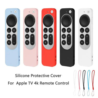 All Inclusive Case For Apple TV 4K 2023 Remote Controller Silicone Dustproof Protective Cover Sleeve Skin Accessories For Remote - Slobuy