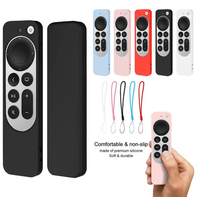 All Inclusive Case For Apple TV 4K 2023 Remote Controller Silicone Dustproof Protective Cover Sleeve Skin Accessories For Remote - Slobuy