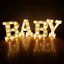 Alphabet Letter LED Lights Luminous Number Lamp Decor  Battery Night Light for home Wedding Birthday Christmas party Decoration - Slobuy