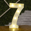Alphabet Letter LED Lights Luminous Number Lamp Decor  Battery Night Light for home Wedding Birthday Christmas party Decoration - Slobuy