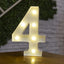 Alphabet Letter LED Lights Luminous Number Lamp Decor  Battery Night Light for home Wedding Birthday Christmas party Decoration - Slobuy