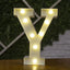 Alphabet Letter LED Lights Luminous Number Lamp Decor  Battery Night Light for home Wedding Birthday Christmas party Decoration - Slobuy