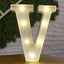 Alphabet Letter LED Lights Luminous Number Lamp Decor  Battery Night Light for home Wedding Birthday Christmas party Decoration - Slobuy