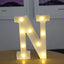 Alphabet Letter LED Lights Luminous Number Lamp Decor  Battery Night Light for home Wedding Birthday Christmas party Decoration - Slobuy