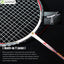 Alpsport AIR 10U  Ultralight 52g T800 Badminton Racket Fast rebound  Imported max 28lbs Carbon fiber + titanium badminton racket - Slobuy