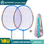Alpsport AIR 10U  Ultralight 52g T800 Badminton Racket Fast rebound  Imported max 28lbs Carbon fiber + titanium badminton racket - Slobuy