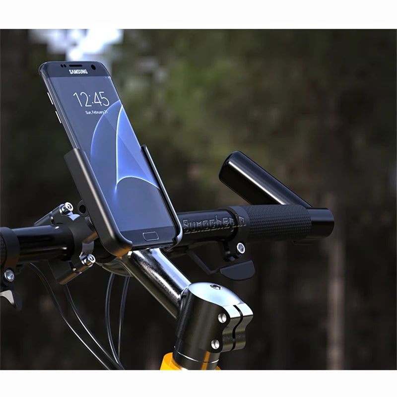 Aluminum Alloy Motorcycle Bike Bicycle Phone Holder for 4-7 inch Smartphone GPS 20-30mm Handlebar Mount Motorbike Accessories - Slobuy