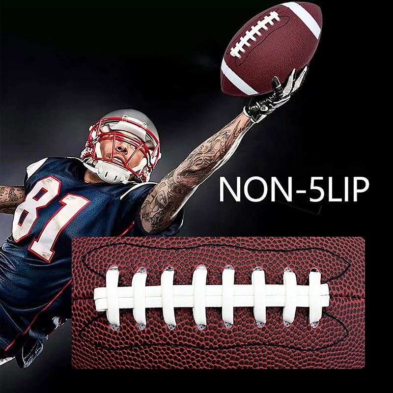 American Football Soccer Rugby Association Football Footy Ball Standard Size 8.5inch Sports Football For Men Women Children - Slobuy